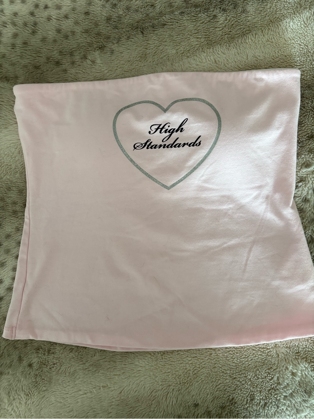 Streetwear Society High Standards Pink Strapless Tube Top - Picture 1 of 7